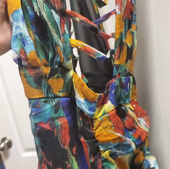 Gorgeous multicolor dress - Picture 3 of 4